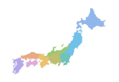 日本地図